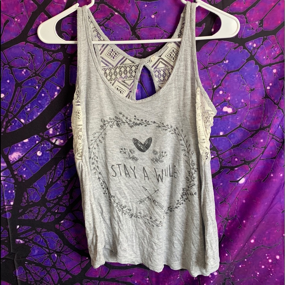 Stay awhile tank